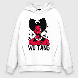 Толстовка оверсайз мужская Wu-Tang Insects, цвет: белый