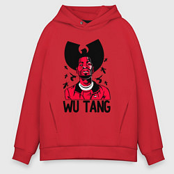 Толстовка оверсайз мужская Wu-Tang Insects, цвет: красный