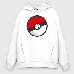 Мужское худи оверсайз Pokeball