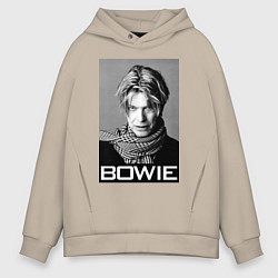 Толстовка оверсайз мужская Bowie Legend, цвет: миндальный