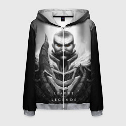 Толстовка 3D на молнии мужская Браум, цвет: 3D-меланж