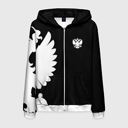 Мужская толстовка на молнии Russia - Black collection