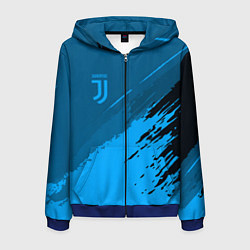 Мужская толстовка на молнии FC Juventus: Blue Original