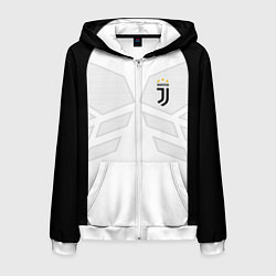 Толстовка 3D на молнии мужская JUVENTUS SPORT, цвет: 3D-белый