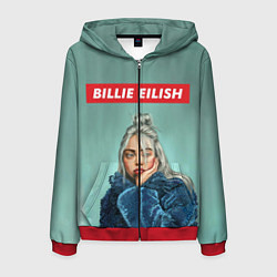 Мужская толстовка на молнии Billie Eilish