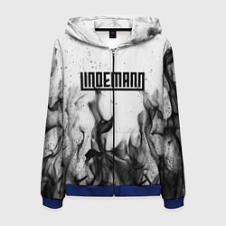 Мужская толстовка на молнии LINDEMANN: Black Fire