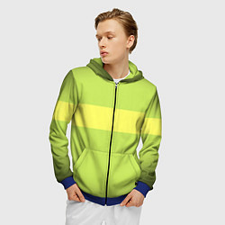 Толстовка 3D на молнии мужская ЧАРА CHARA, цвет: 3D-синий — фото 2