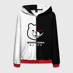 Мужская толстовка на молнии Monokuma