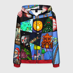 Мужская толстовка на молнии Terraria allpic