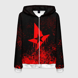 Толстовка 3D на молнии мужская ASTRALIS, цвет: 3D-белый