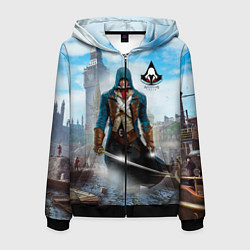 Мужская толстовка на молнии Assasin's creed