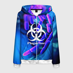 Мужская толстовка на молнии PLAGUE INC