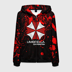 Мужская толстовка на молнии UMBRELLA CORP