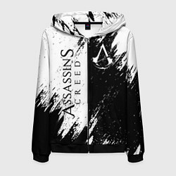 Толстовка 3D на молнии мужская ASSASSIN'S CREED, цвет: 3D-черный