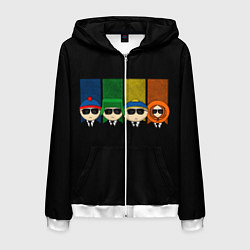 Мужская толстовка на молнии South Park