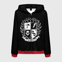 Толстовка 3D на молнии мужская Академия Амбрелла, цвет: 3D-красный