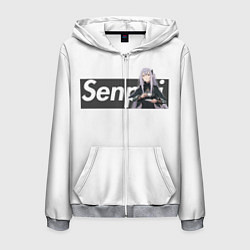 Мужская толстовка на молнии Re:Zero