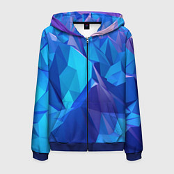 Мужская толстовка на молнии NEON CRYSTALLS