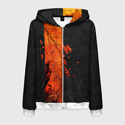 Мужская толстовка на молнии ЦАПЛЯ