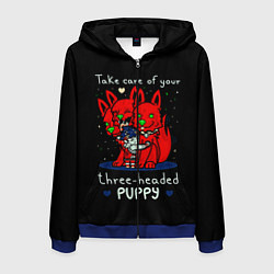 Мужская толстовка на молнии Hades Загрей и милый цербер