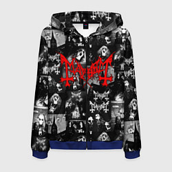 Толстовка 3D на молнии мужская MAYHEM, цвет: 3D-синий