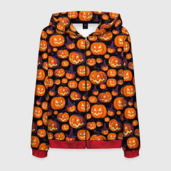 Мужская толстовка на молнии Halloween