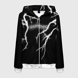 Мужская толстовка на молнии GHOSTEMANE Lightning Гостмейн Молния Надпись