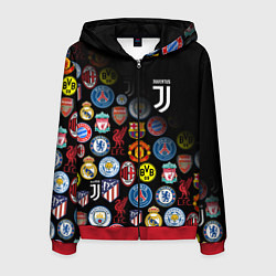 Мужская толстовка на молнии JUVENTUS LOGOBOMBING SPORT