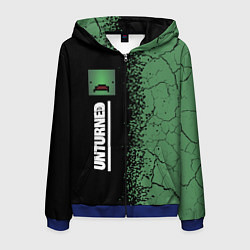 Мужская толстовка на молнии UNTURNED Спрей По вертикали