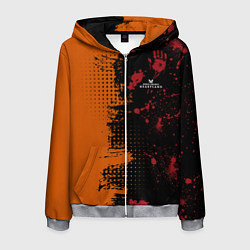 Мужская толстовка на молнии Zombie Blood State of Decay