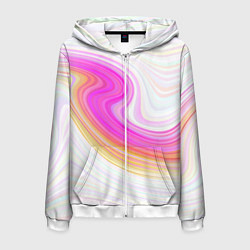 Мужская толстовка на молнии Abstract gradient lines