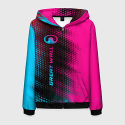 Мужская толстовка на молнии Great Wall Neon Gradient FS