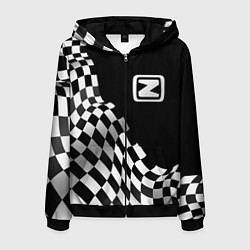 Мужская толстовка на молнии Zotye racing flag