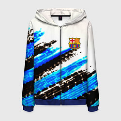 Мужская толстовка на молнии Barcelona fc club