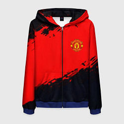 Мужская толстовка на молнии Manchester United colors sport