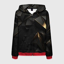 Мужская толстовка на молнии Black gold luxury
