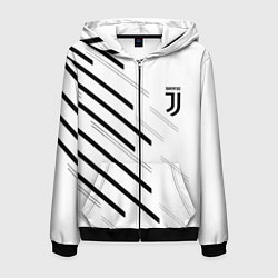 Мужская толстовка на молнии Juventus sport geometry