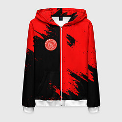 Мужская толстовка на молнии Ajax sport color red