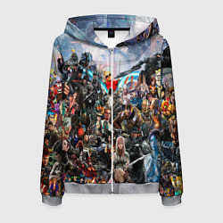 Мужская толстовка на молнии Коллекция мастера игры