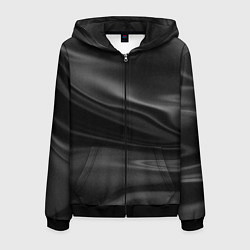 Мужская толстовка на молнии Текстура драпированного шелка