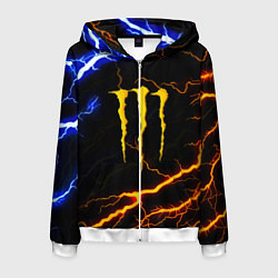 Мужская толстовка на молнии Monster energy storm
