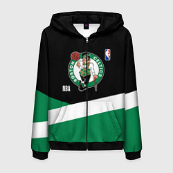 Мужская толстовка на молнии Бостон Селтикс НБА