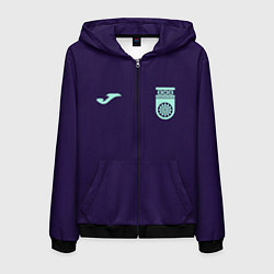 Мужская толстовка на молнии ФК Уфа - форма с текстурой