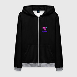 Мужская толстовка на молнии Crystal nightwear