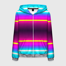 Мужская толстовка на молнии Color neon