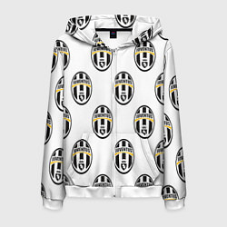 Мужская толстовка на молнии Juventus Pattern