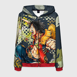 Мужская толстовка на молнии One Piece