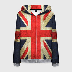 Мужская толстовка на молнии Великобритания
