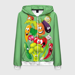 Мужская толстовка на молнии Правильное питание