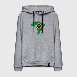 Мужская толстовка-худи Brazil Country